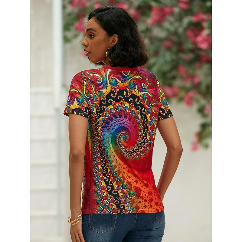 Vera Women's Top | V-Neck, Short Sleeves, Going Out Top 2