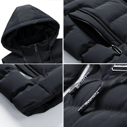 Vito Men's Hooded Vest | Quilted, Casual Layering 4