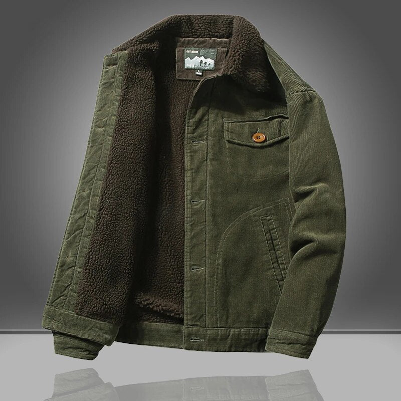 Vito Men's Winter Jacket | Classic Vintage Style, Insulated Down Filling 1