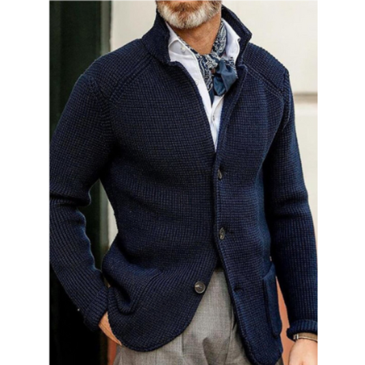 Wade Men's Cardigan | Classic Button Closure, Versatile Style 0
