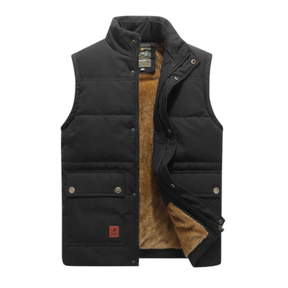 Wade Men's Fleece Vest | Insulated, Black, Versatile Layering 0