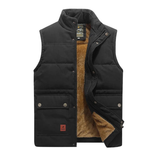 Wade Men's Fleece Vest | Insulated, Black, Versatile Layering 0