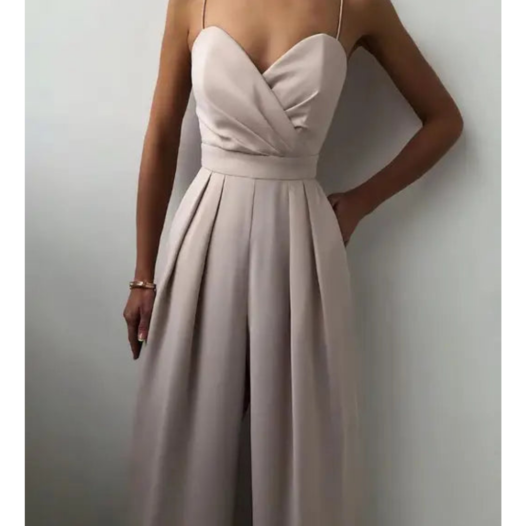 Wavy Women's Jumpsuit | Flattering Wide Leg Design 4