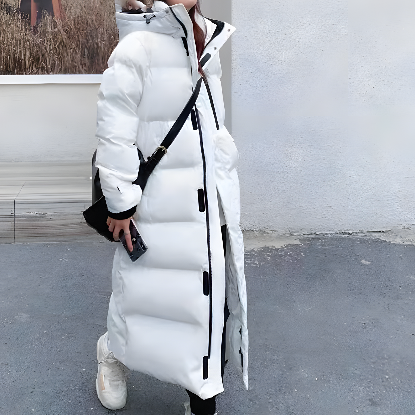 Wendy Women's Long Jacket | Insulated, Windproof, Fleece-Lined Pockets 3