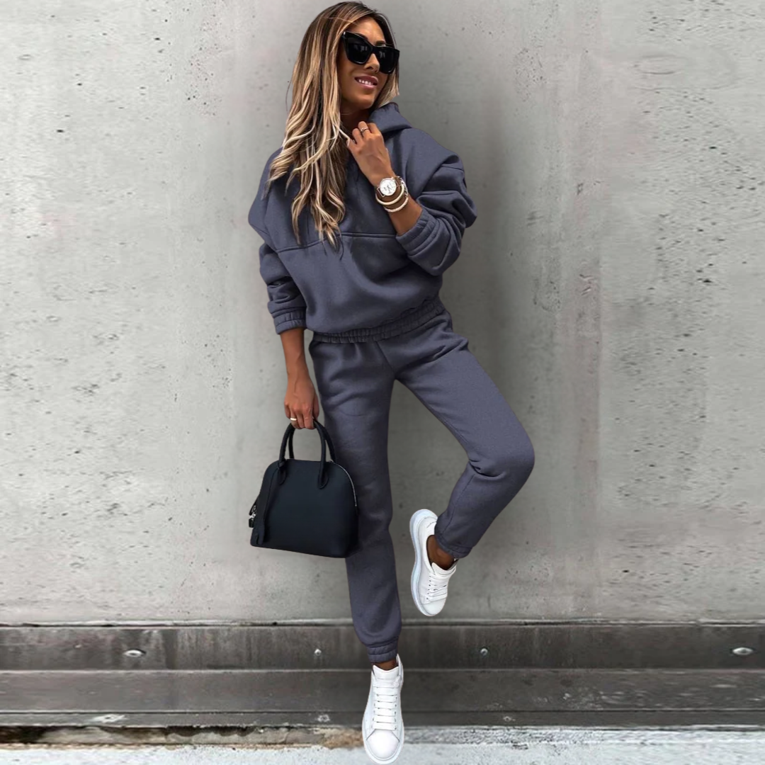 Willa Women's Hoodie & Jogger Set | Cozy Relaxed Fit 5