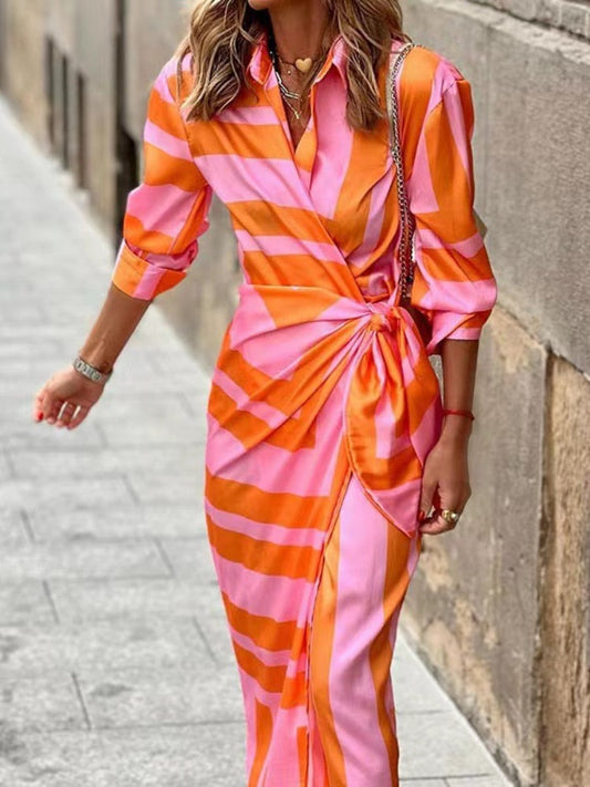 Willa Women's Midi Wrap Dress | Flattering Silhouette, 3/4 Sleeves, Summer Style 0