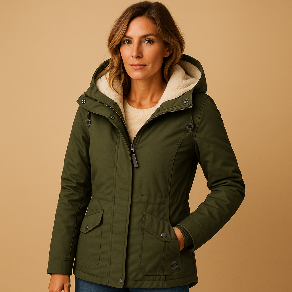 Willa Women's Parka Coat | Warm Lined, Hooded Winter Jacket 0