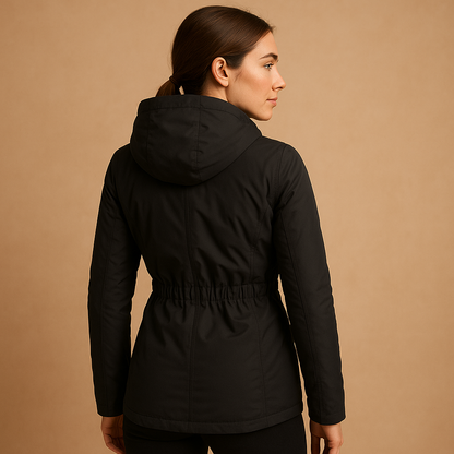 Willa Women's Parka Coat | Warm Lined, Hooded Winter Jacket 1