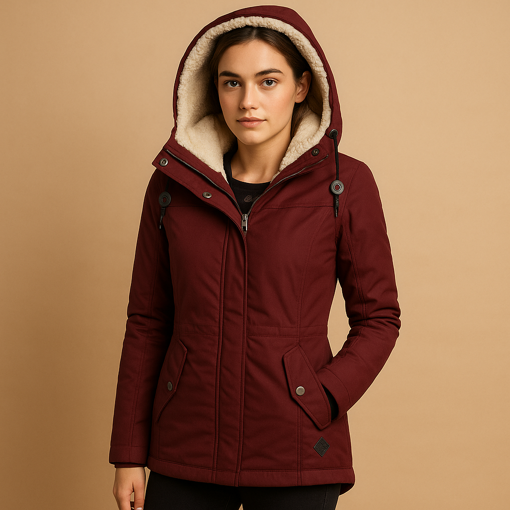 Willa Women's Parka Coat | Warm Lined, Hooded Winter Jacket 2
