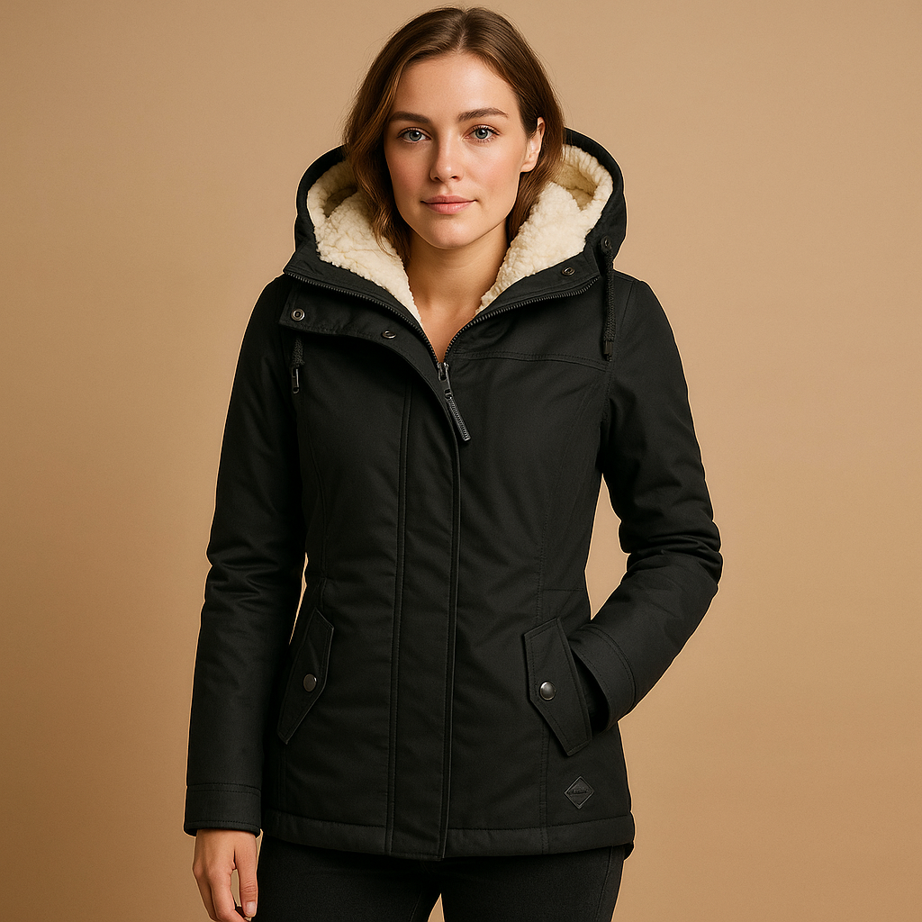 Willa Women's Parka Coat | Warm Lined, Hooded Winter Jacket 3