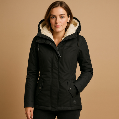Willa Women's Parka Coat | Warm Lined, Hooded Winter Jacket 3