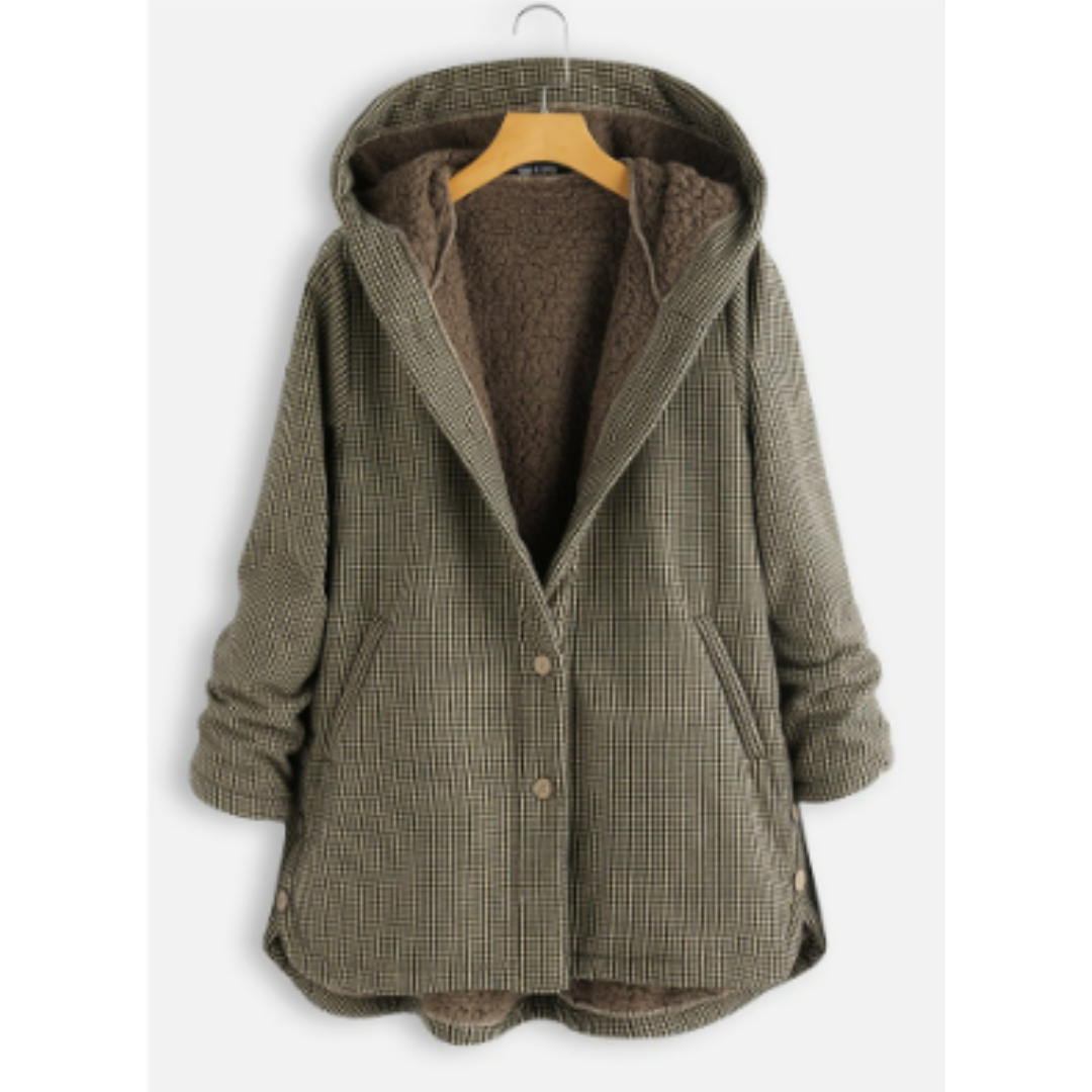 Willa Women's Puffer Jacket | Modern Long Cut with Hood, Winter Coats 0