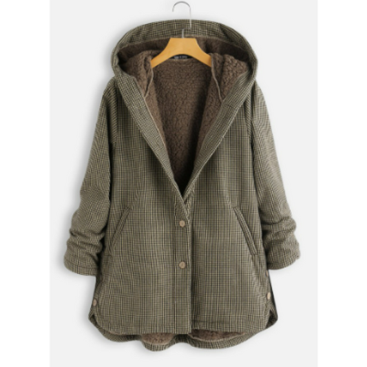 Willa Women's Puffer Jacket | Modern Long Cut with Hood, Winter Coats 0