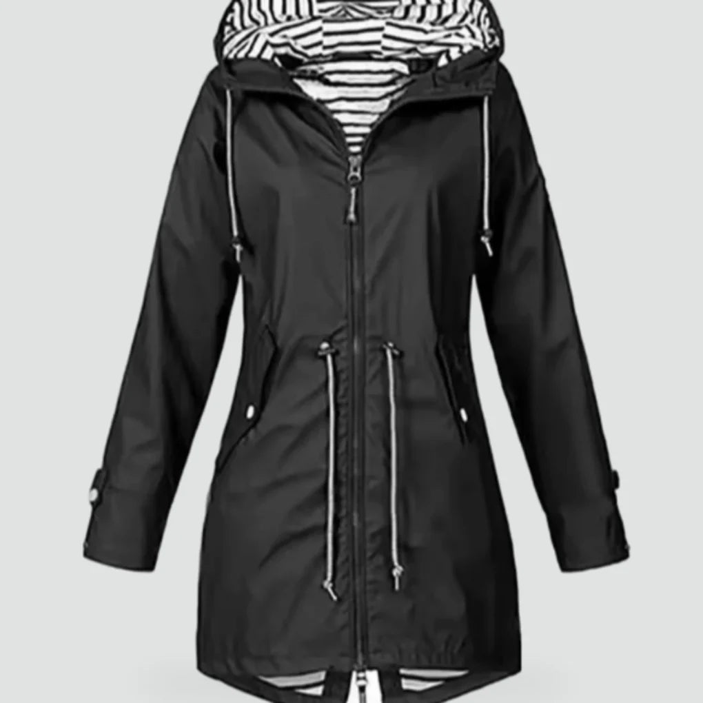 Willa Women's Rain Jacket | Waterproof Fabric, Adjustable Hood 0