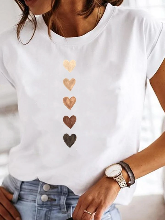 Willa Women's T-Shirt | Classic White, Casual Style 0