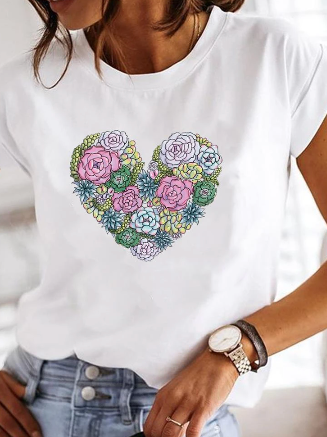 Willa Women's T-Shirt | Classic White, Casual Style 3