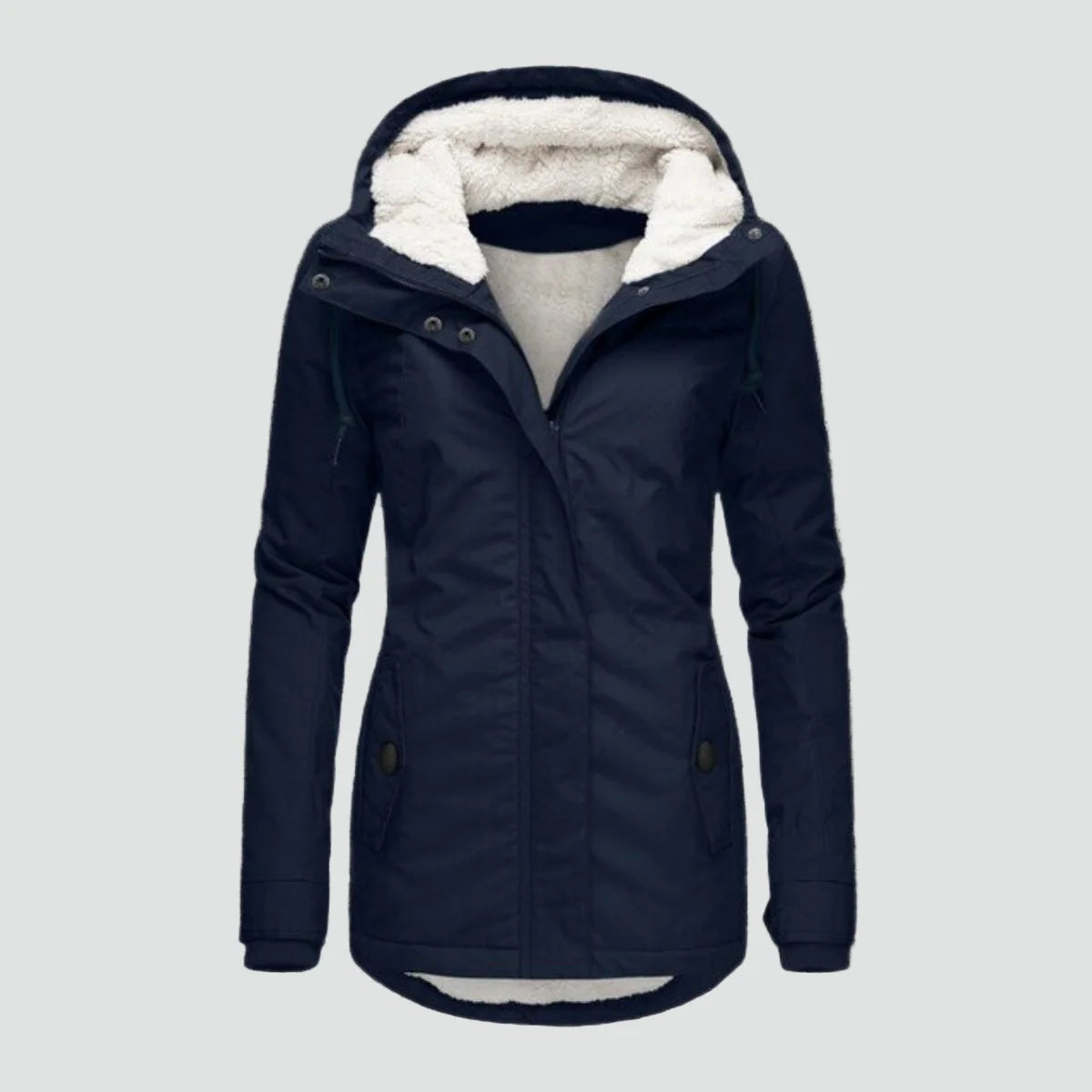 Willa Women's Winter Coat | Fleece Lined, Hooded, Warm 1