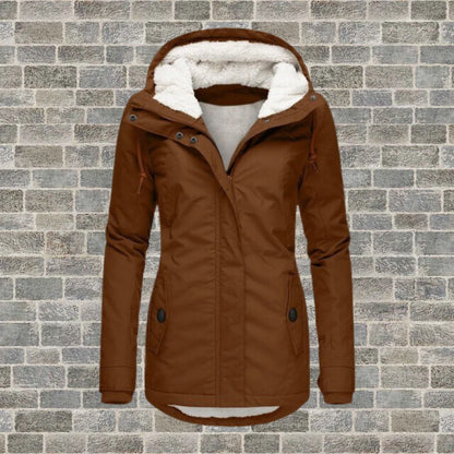 Willa Women's Winter Coat | Fleece Lined, Hooded, Warm 2