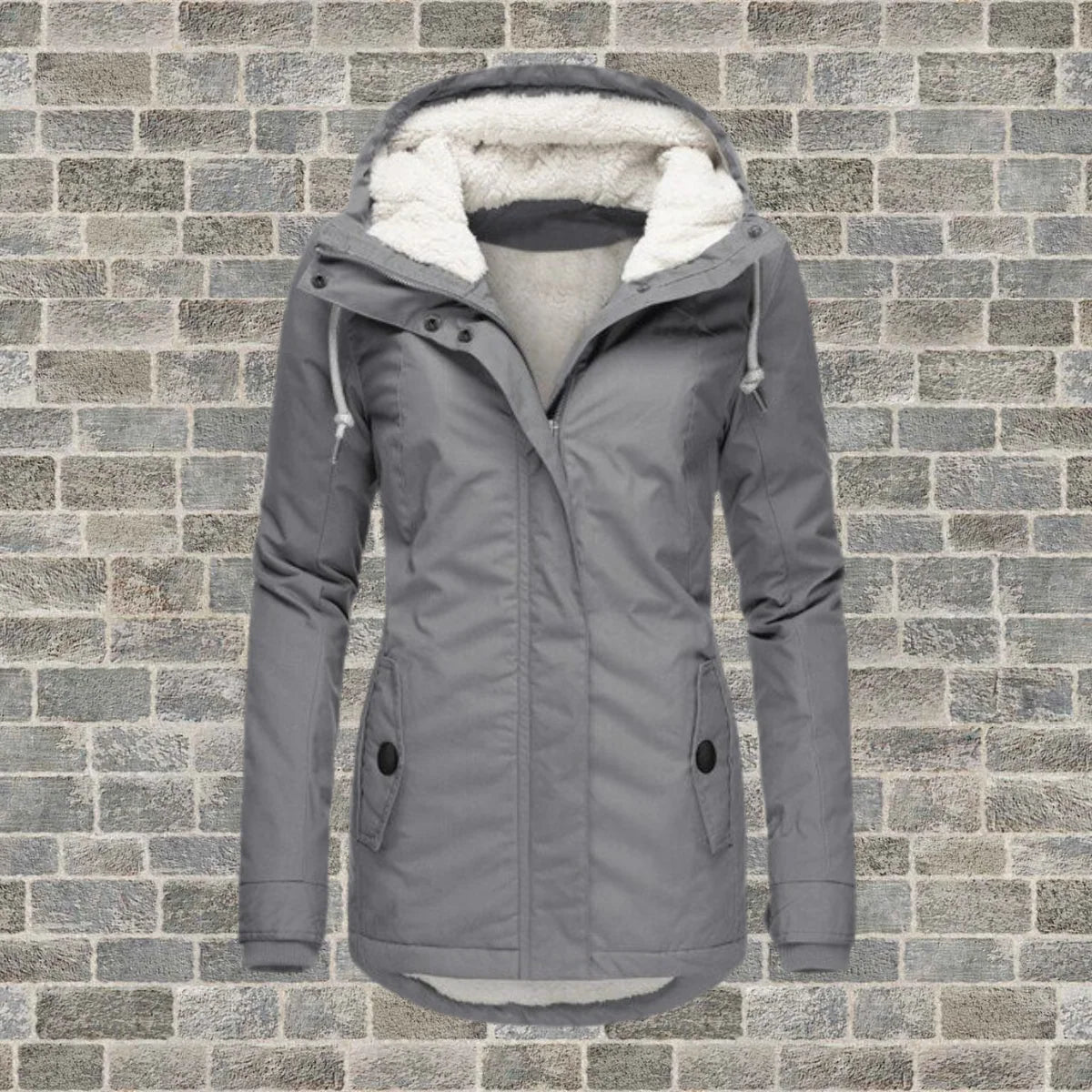 Willa Women's Winter Coat | Fleece Lined, Hooded, Warm 3