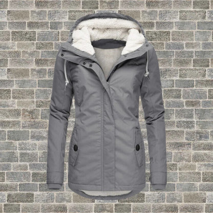 Willa Women's Winter Coat | Fleece Lined, Hooded, Warm 3