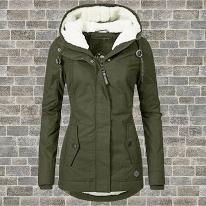 Willa Women's Winter Coat | Fleece Lined, Hooded, Warm 6