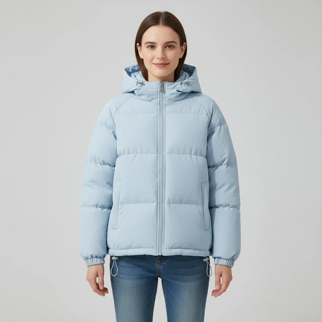 Willa Women's Winter Coat | Quilted Lining, Elegant Fit 1