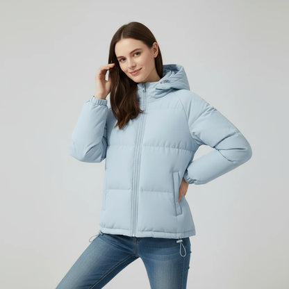 Willa Women's Winter Coat | Quilted Lining, Elegant Fit 4