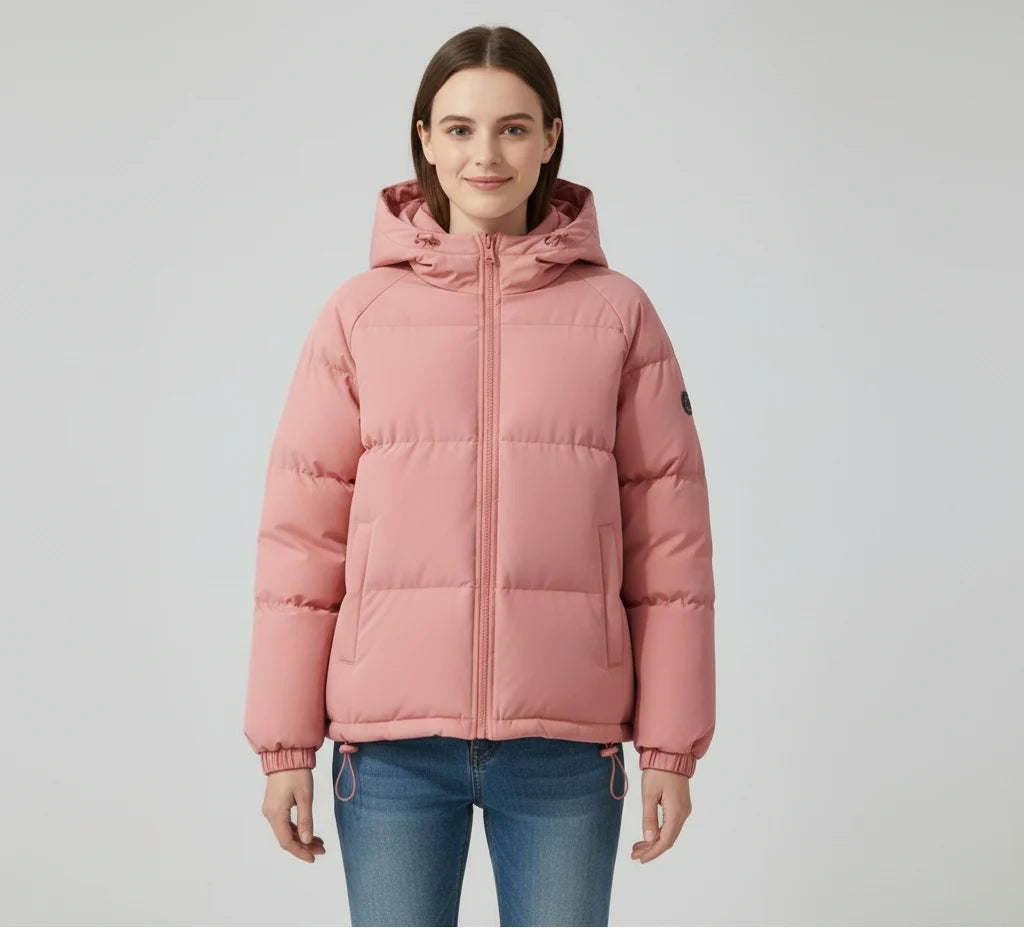 Willa Women's Winter Coat | Quilted Lining, Elegant Fit 6