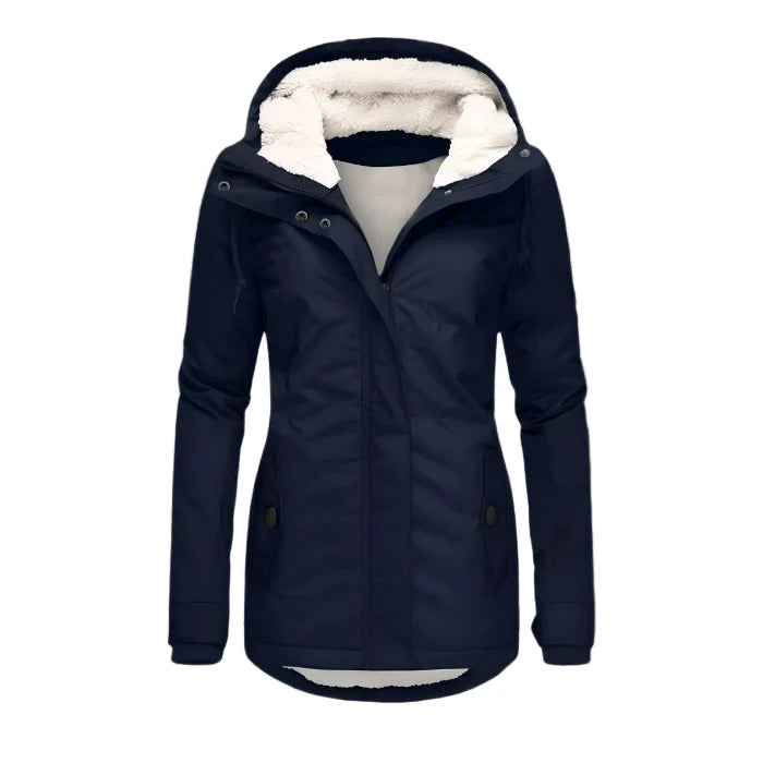 Willa Women's Winter Coat | Waterproof Fabric Slim Fit 2