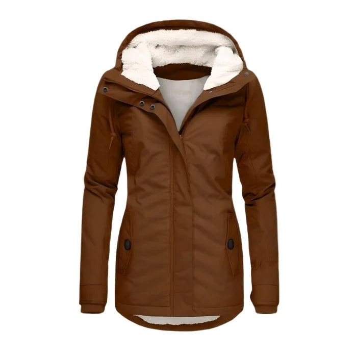 Willa Women's Winter Coat | Waterproof Fabric Slim Fit 3