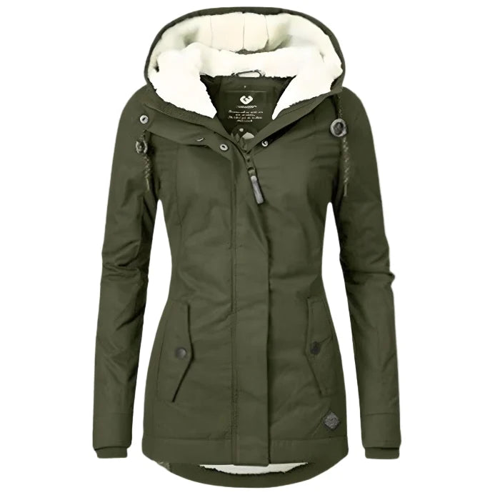 Willa Women's Winter Coat | Waterproof Fabric Slim Fit 4