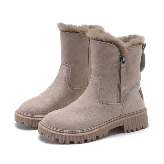 Wina Women's Black Ankle Boots | Thermal Insulation, Stylish Design 0
