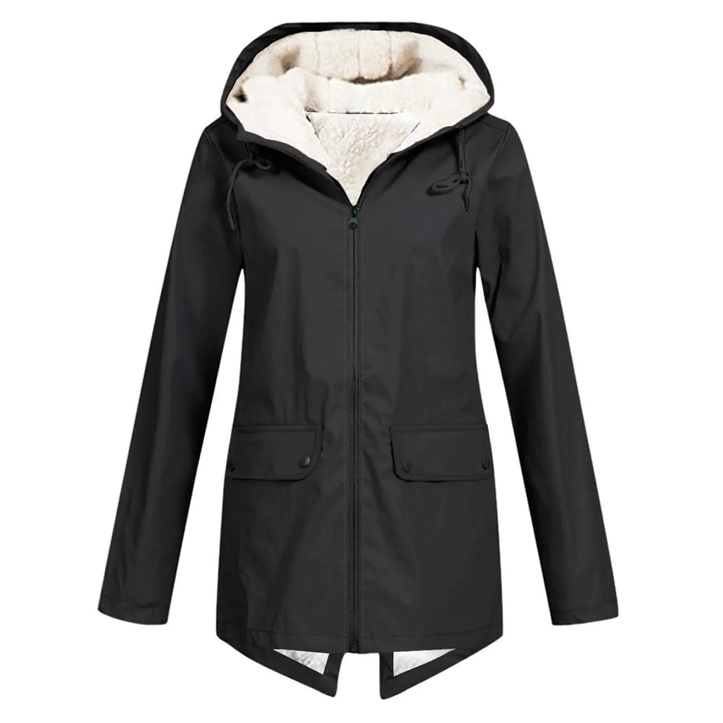 Wina Women's Trench Coat | Waterproof, Hooded, Winter Essential 2