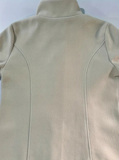 Woven Women's Coat | Elegant One-Button Design, Slim Fit Winter Coat 1
