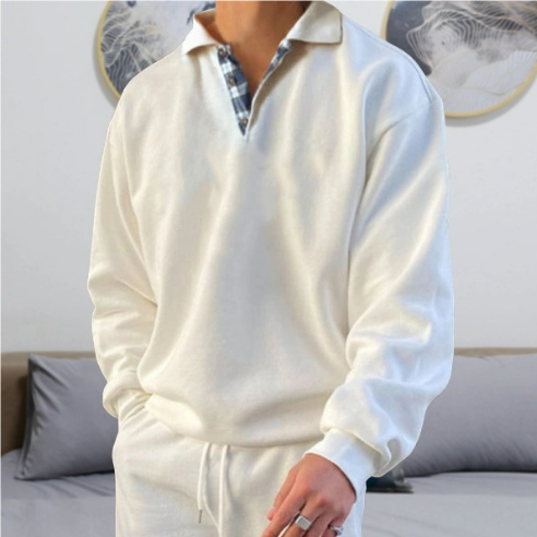 Wyn Men's Quarter Zip Sweater | Comfortable Warmth, Stylish Collar 5