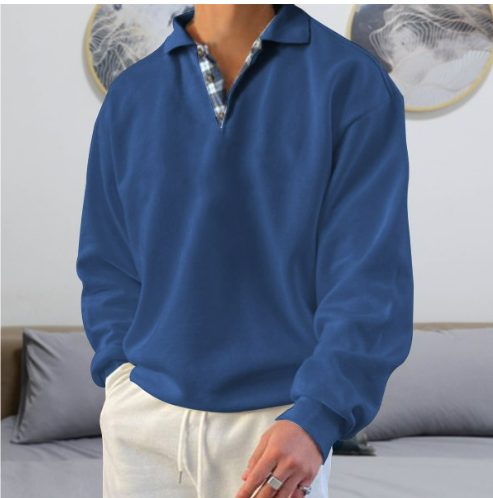 Wyn Men's Quarter Zip Sweater | Comfortable Warmth, Stylish Collar 7