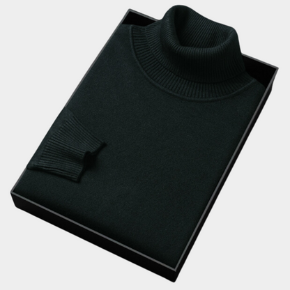 Zachary Men's Turtleneck Pullover Sweater | Modern Fit, Spring Style 7