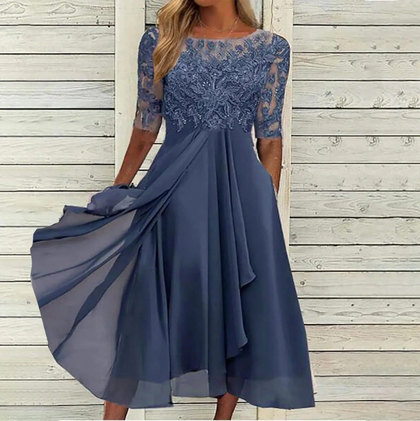 Zara Women's Cocktail Dress | Lace Embroidery, Elegant 0