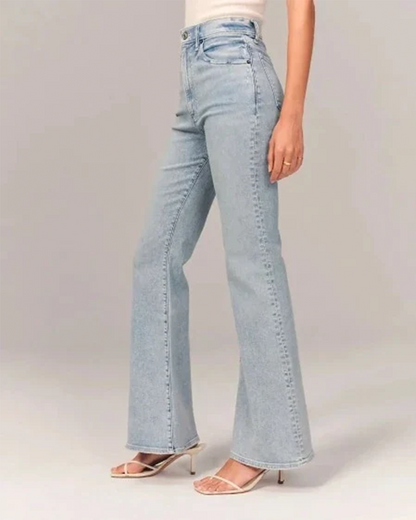 Zara Women's Flared High-Waisted Jeans | Chic Denim Essential 2